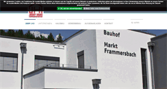 Desktop Screenshot of haas-bauunternehmen.de